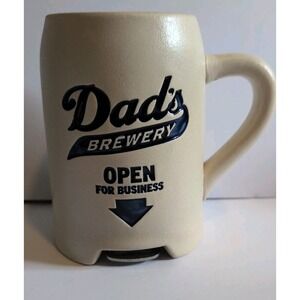 Hallmark Beer Stein Mug Dad's Brewery Open for Business Built in Bottle Opener